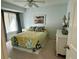Bedroom with a full-size bed, dresser, and window at 1481 Center Street Ext # 1808, Mount Pleasant, SC 29464