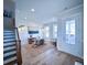 Bright home office features wood floors and built-in shelving at 1573 Trailmore Ln, Summerville, SC 29486