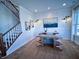 Bright home office features wood floors and built-in shelving at 1573 Trailmore Ln, Summerville, SC 29486