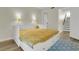 Guest bedroom with a trundle bed and access to a staircase at 1723 Live Oak Park # 1723, Seabrook Island, SC 29455