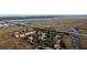 Aerial view of home and its location by the river at 1860 Headquarters Plantation Dr, Johns Island, SC 29455