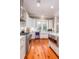 Bright kitchen with stainless steel appliances and hardwood floors at 1860 Headquarters Plantation Dr, Johns Island, SC 29455