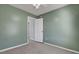 Bedroom with single door closet and ceiling fan at 230 Eagle Ridge Rd, Summerville, SC 29485