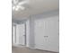 Bright bedroom with double door closet and ceiling fan at 230 Eagle Ridge Rd, Summerville, SC 29485