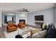 Spacious living room with fireplace and hardwood floors at 230 Eagle Ridge Rd, Summerville, SC 29485