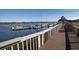 Wooden walkway leads to a charming gazebo and boat slips at 2323 Tall Sail Dr # F, Charleston, SC 29414
