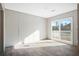 Bright bedroom with sliding glass door to deck at 240 Carolina Dr, Saint Stephen, SC 29479