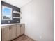Built-in shelving and cabinets in dining area at 240 Carolina Dr, Saint Stephen, SC 29479