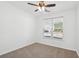 Bedroom with neutral carpeting and window with blinds at 3026 Gulfstream Ln, Ridgeville, SC 29472