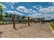 Community playground with wooden playset at 3026 Gulfstream Ln, Ridgeville, SC 29472