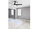 Spacious living room with gray walls and wood-look floors at 348 Cleveland St, Walterboro, SC 29488