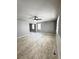 Living room featuring gray walls and wood-look floors at 348 Cleveland St, Walterboro, SC 29488