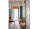 Formal dining room with a large mirror and hardwood floors at 38 Hasell St, Charleston, SC 29401