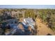 Aerial view of a two-story house with large yard at 3980 River Rd, Johns Island, SC 29455