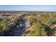 Stunning aerial view of a home with lush green landscape at 3980 River Rd, Johns Island, SC 29455