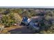 Aerial view of a home on a spacious lot at 3980 River Rd, Johns Island, SC 29455