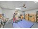 Unfinished basement room with exercise equipment at 3980 River Rd, Johns Island, SC 29455
