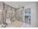 Bathroom with walk-in shower and modern finishes at 3980 River Rd, Johns Island, SC 29455