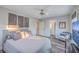 Bedroom with a queen bed and calming decor at 3980 River Rd, Johns Island, SC 29455
