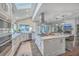 Spacious kitchen featuring modern appliances and a large island at 3980 River Rd, Johns Island, SC 29455