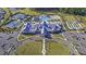 Aerial view of community center and surrounding amenities at 455 Switchgrass Dr, Summerville, SC 29486