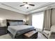 Spacious Primary bedroom with a comfortable sitting area and large window at 455 Switchgrass Dr, Summerville, SC 29486