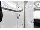 Shower with glass enclosure and tile surround at 455 Switchgrass Dr, Summerville, SC 29486