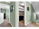Organized storage closet with shelving and bins at 455 Switchgrass Dr, Summerville, SC 29486