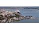 Wide shot of cityscape with cruise ship and bridge at 14 1/2 Murray Blvd, Charleston, SC 29401