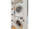 Convenient laundry room with stackable washer and dryer at 14 1/2 Murray Blvd, Charleston, SC 29401