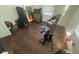 Room with guitar, amp, and music equipment at 141 Nottingham Ln, Yemassee, SC 29945