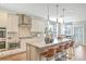 Spacious kitchen with stainless steel appliances and an island at 143 Winding Grove Ln, Moncks Corner, SC 29461