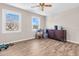 Bedroom with hardwood floors and a dresser at 174 Winding Rock Rd, Goose Creek, SC 29445