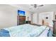 Bedroom with a king-size bed and en-suite bathroom at 174 Winding Rock Rd, Goose Creek, SC 29445