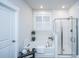 Spa-like bathroom with soaking tub, walk-in shower, and modern fixtures at 178 Wappoo Trace Ln, Summerville, SC 29486