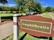 Amphitheatre sign post in a community setting at 203 Oak View Way, Summerville, SC 29483