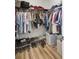 Large walk-in closet with plenty of shelving and hanging space at 203 Oak View Way, Summerville, SC 29483