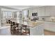 Spacious kitchen with granite countertops and modern appliances at 203 Oak View Way, Summerville, SC 29483