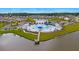 Community pool with expansive deck and surrounding neighborhood at 219 Greenwich Dr, Summerville, SC 29486