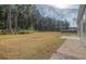 Backyard with grassy area and tree line at 219 Greenwich Dr, Summerville, SC 29486