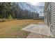 Backyard patio with adjacent grass at 219 Greenwich Dr, Summerville, SC 29486