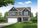 Two-story house with stone accents and a two-car garage at 349 Blue Oak Dr, Moncks Corner, SC 29461