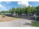 Exterior view of fenced storage area for RVs and boats at 349 Blue Oak Dr, Moncks Corner, SC 29461