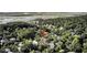 Home's location shown in wide aerial neighborhood view at 400 Bay Crossing Rd, Mount Pleasant, SC 29464