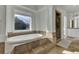 Luxurious bathroom with a large soaking tub and walk-in shower at 400 Bay Crossing Rd, Mount Pleasant, SC 29464