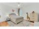 Charming bedroom with a light-grey bed and a giraffe toy at 400 Bay Crossing Rd, Mount Pleasant, SC 29464