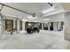 Large garage with room for golf cart and storage at 400 Bay Crossing Rd, Mount Pleasant, SC 29464