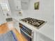 Modern kitchen with stainless steel appliances and white cabinetry at 400 Bay Crossing Rd, Mount Pleasant, SC 29464