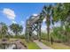 An observation tower overlooking natural landscape, with steps to the top for elevated views at 400 Bay Crossing Rd, Mount Pleasant, SC 29464