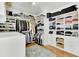 Large walk-in closet with ample shelving and hanging space at 400 Bay Crossing Rd, Mount Pleasant, SC 29464